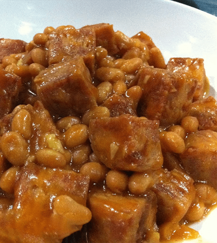 Luncheon Meat & Baked Beans