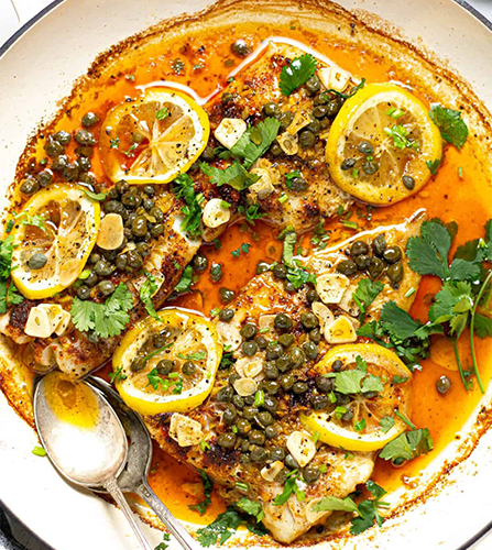 Mediterranean Baked Fish