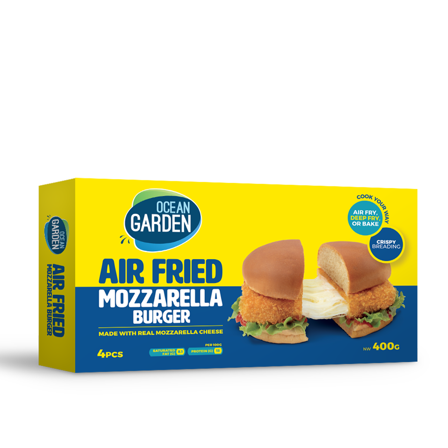 Mozzarella Burger 400g