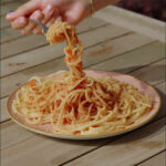 Lebanese ketchup spaghetti