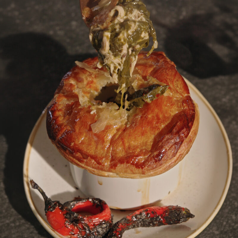 Mloukhieh Chicken Pot Pie